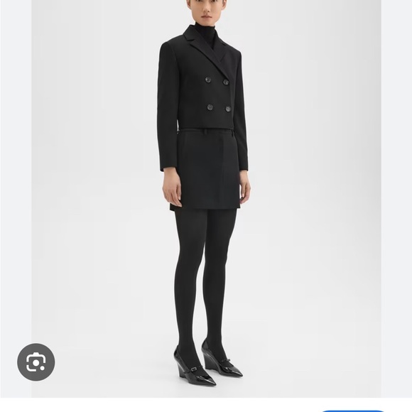 NWT THEORY Admiral Crepe Skirt size 12 - Picture 2 of 7